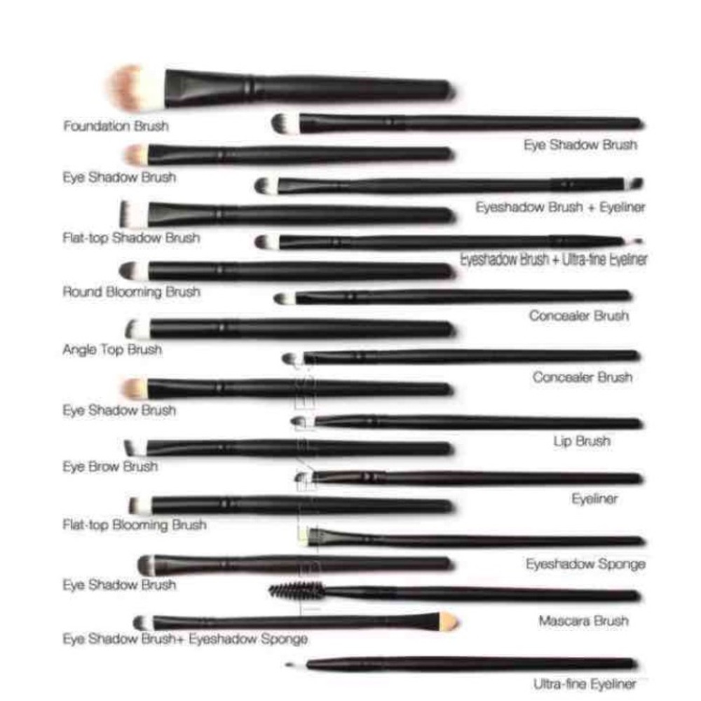 20Piece Professional Makeup Brush
